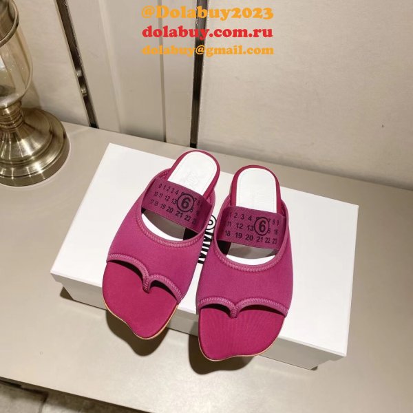 Replica Maison Margiela Knockoff MM6 Flip Flops Shoes