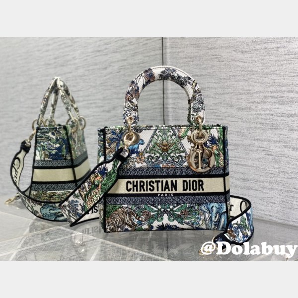 Lady Dior 24cm 100% Identical Lady Replica Bag Sale Online