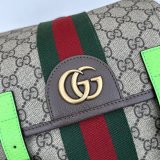 Gucci GG Supreme Ophidia Inspired Backpack 7 Star 598140 Straps