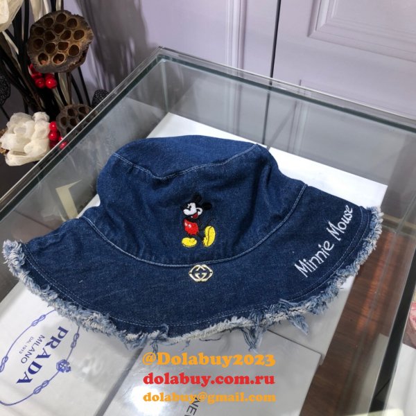 Designer Gucci Mickey fisherman High Quality hat