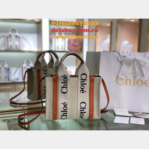 Best Quality Replica Chloe 1:1 Tote Woody dolabuy Bag  26CM