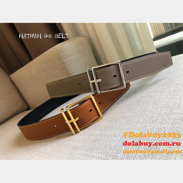 AAA Replica Hermes Belts Nathan 40mm Shop