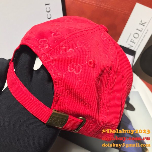 AAA+ Gucci Palace classic pattern simple embroidery logo hats