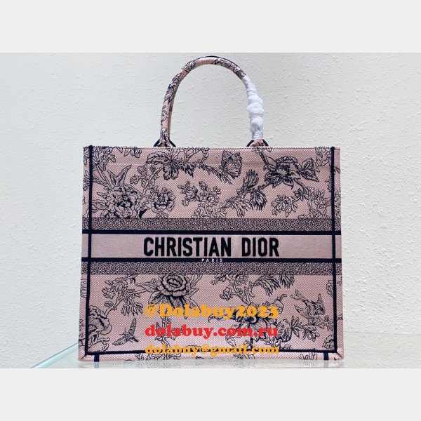 Buy Replica Christian Dior CD Book Tote 26.5/36/41.5cm Bags from Dolabuy