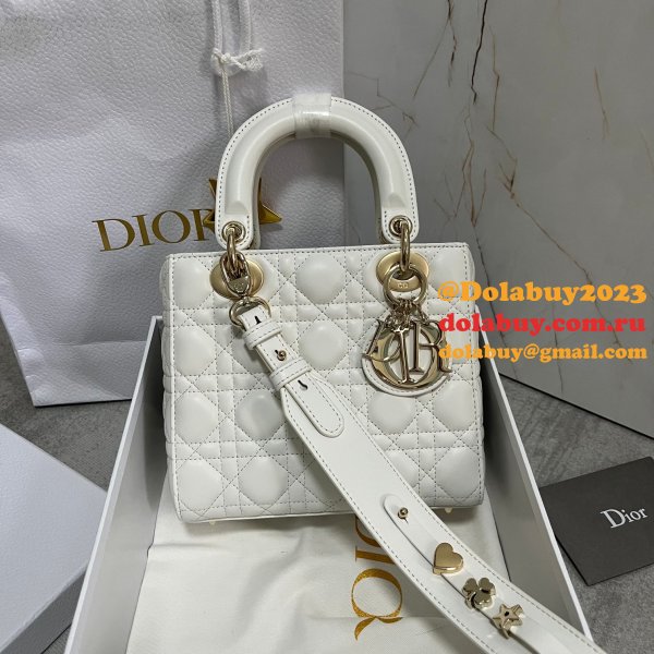 Luxury Christian Dior Lady Dior AAA+ 20CM Fake Bags