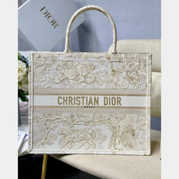 AAAA Quality Replica Dior CD Book Tote Super Fake Designer Bags