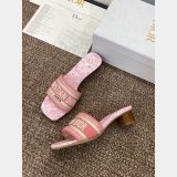 Wholesale 1:1 Mirror Dway Heeled Slide