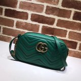 Luxury Gucci Fake 447632 Gg Marmont Crossbody Bags for Women