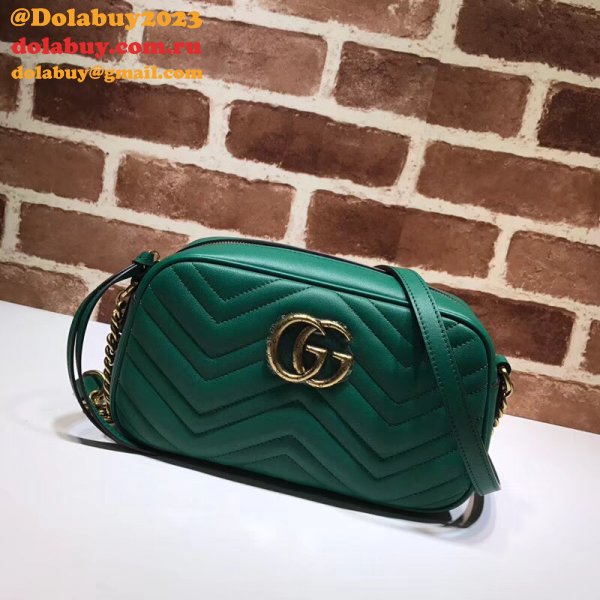 Luxury Gucci Fake 447632 Gg Marmont Crossbody Bags for Women