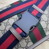 Ophidia GG Perfect Gucci 752597 Belt Ebony Supreme Replica Bag