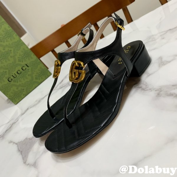 The Best Fake Sandals 1:1 Mirror Top Quality Black Shoes