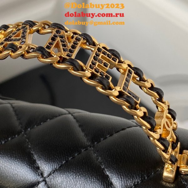 Luxury Replica Classic Flap Fashion AS4362 Black Bags