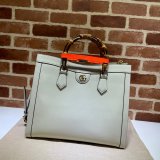 Gucci Best Quality Designer Replica Diana medium tote leather bag