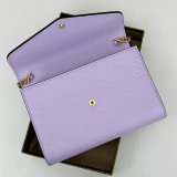 Gucci Copy GG Leather Chain Wallet 1:1 Mirror 781555 Bag