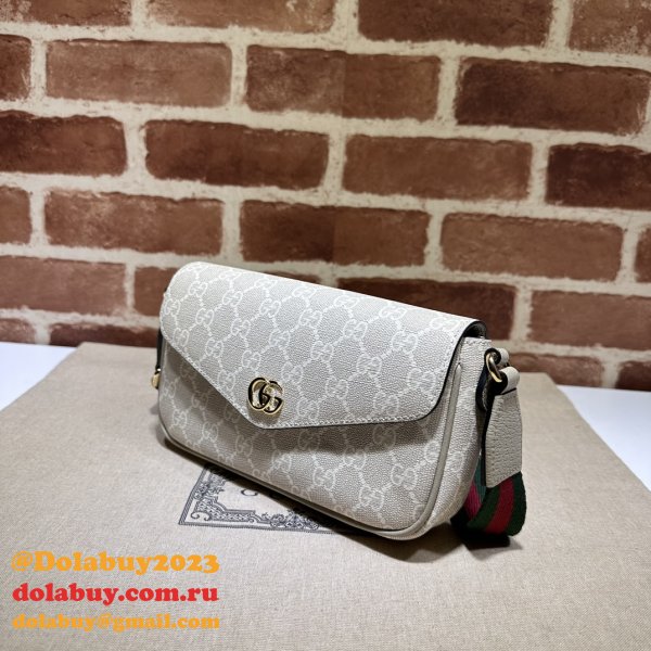 1:1 Mirror Ophidia Crossbody Replica Gucci Beige 764961 Bag