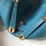 Hermes Replica Blue Lindy 26cm Bags Sale Outlet Online