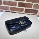 GG Marmont Gucci Replica Card Case Chain Wallet 751526 Bag