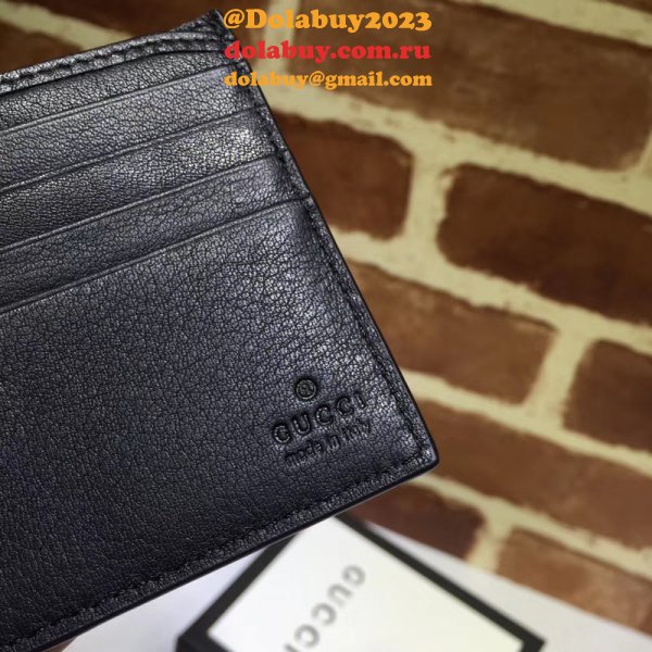 Top Quality Gucci Replica Black Gucci Signature 365466 Wallet