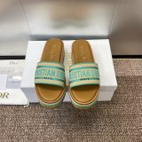 Designer Dior Dway Platform Slide