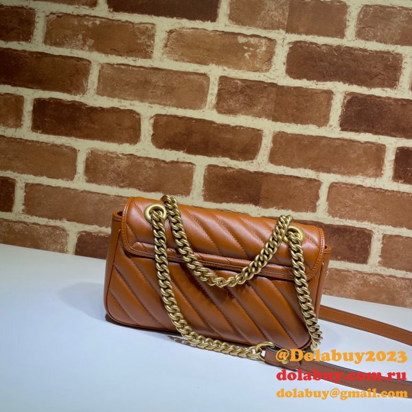 Gucci Replica 446744 GG Marmont matelassé mini bag