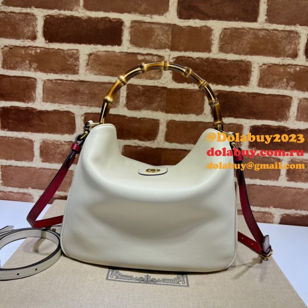 Gucci 746124 Fake Diana 1:1 Mirror Shoulder Fashion Bag