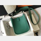 Hermes Evelyne Green Quality AAA+ Replica Handbags