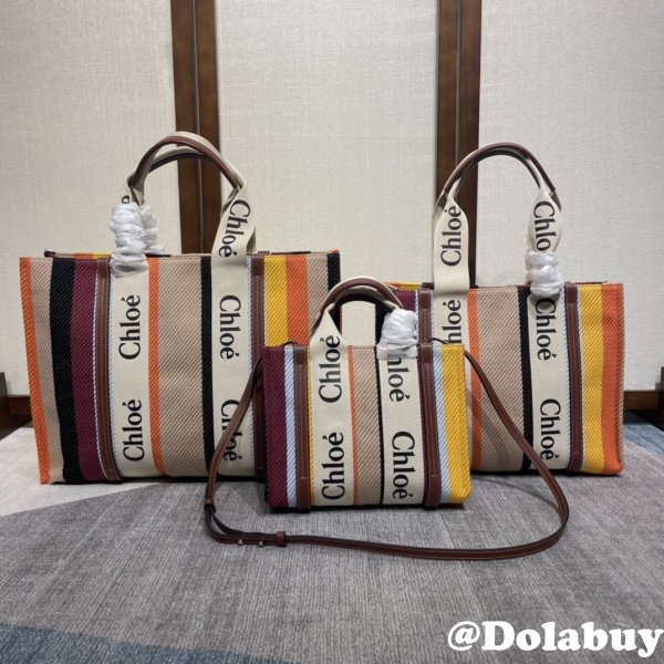 Top Quality Chloe Woody Rainbow Designer Bag