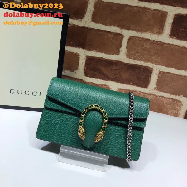 Replica Gucci 476432 Dionysus suede super mini Clutches Small Purses