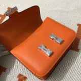 Hermes Constance Bag 18cm Epsom Leather Orange