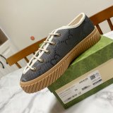 Gucci Shoes Replica Double G Canvas 1:1 Mirror High-Quality