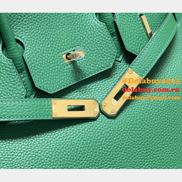 HERMES BIRKIN 25CM HALF HUMAN HANDMADE STICHING