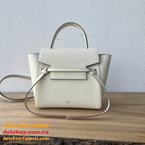 Designer 2024 Best High Quality Celine Catfish Bun Replica Belt Bag