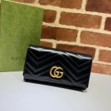 Gucci high quality Designer Replica GG Marmont continental wallet 443436 Bag