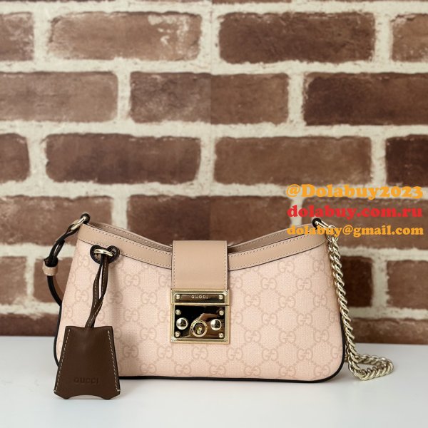 Padlock Fashion Gucci Duplicate Shoulder 811705 Bag