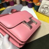 Hermes Constance Bag 23cm Epsom Leather Pink