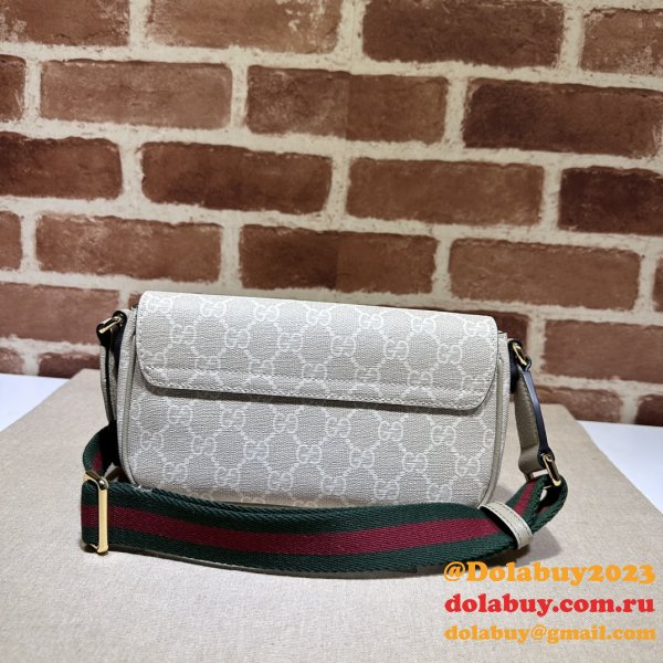 1:1 Mirror Ophidia Crossbody Replica Gucci Beige 764961 Bag