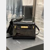 Designer YSL Replica 675626 Manhattan Shoulder Shiny Crocodile Bag