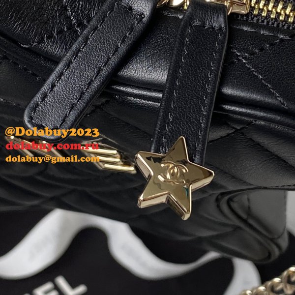 Knockoff AS4579 Star Clutches Black 1:1 Mirror Handbag