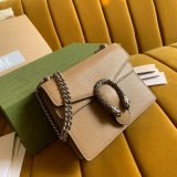 Gucci Dionysus GG Supreme Mini Shoudler 421970 Brown Replica Bag