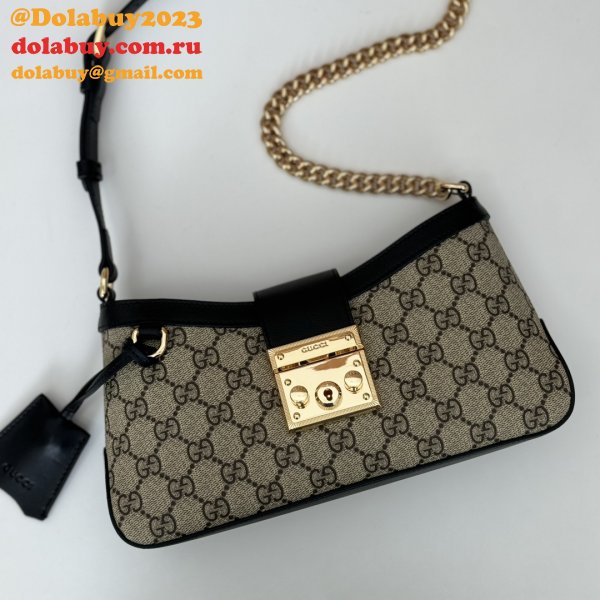 Gucci Best Quality Replicas 811705 Padlock Shoulder Bag