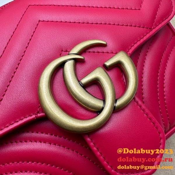 Copy Gucci Replica GG Marmont Shoulder Wholesale 739682 Luxury Bag