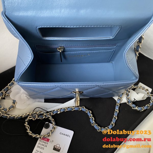 Top Quality Replicas Shiny Box Tote 1:1 Mirror AS4469 Bag