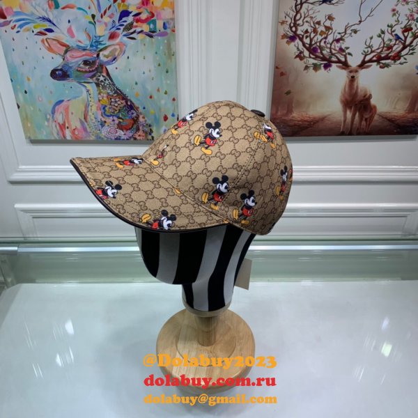 Top Quality Gucci Mickey mouse Hats