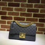 Replica 7 Star Gucci Padlock medium GG shoulder 409486 bag