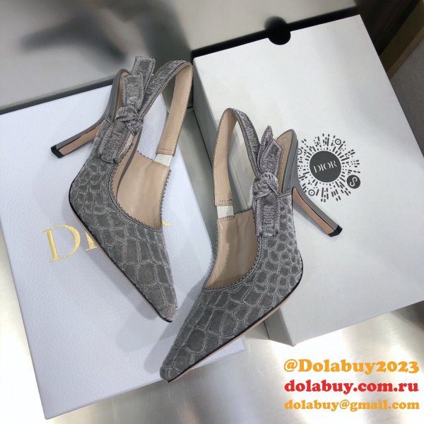 Perfect Macrame Dior 2024 J'Adior Replica Shoes