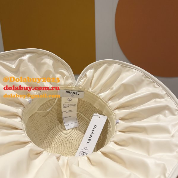 Designer CC High-end straw production Flat hat