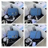 Best Replica AS1786/AS1787 light/deep Blue color Denim Handbags 2022