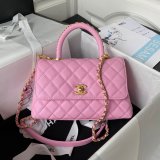 Wholesale Matelasse Top Handle A92990 Designer Bag Caviar 23cm