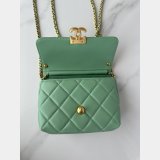 Top Quality CC Shiny Lambskin Crossbody Bag AS4986