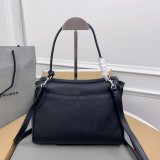 Designer Balenciaga Women's Rodeo Handbag in Black